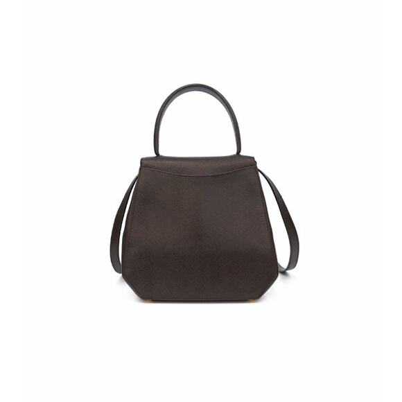 CELINE Brown Triope Top Handle Bag A-A17395 - Picture 4 of 11